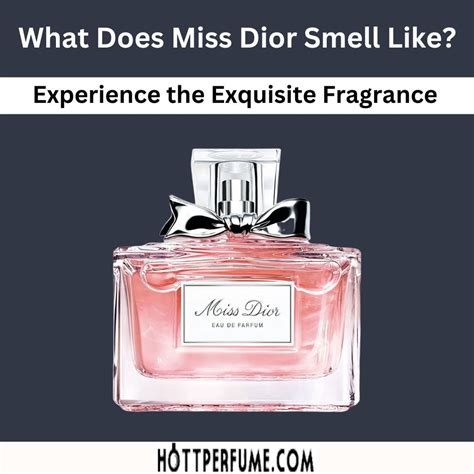 dior perfume miss|what does Miss Dior smell like.